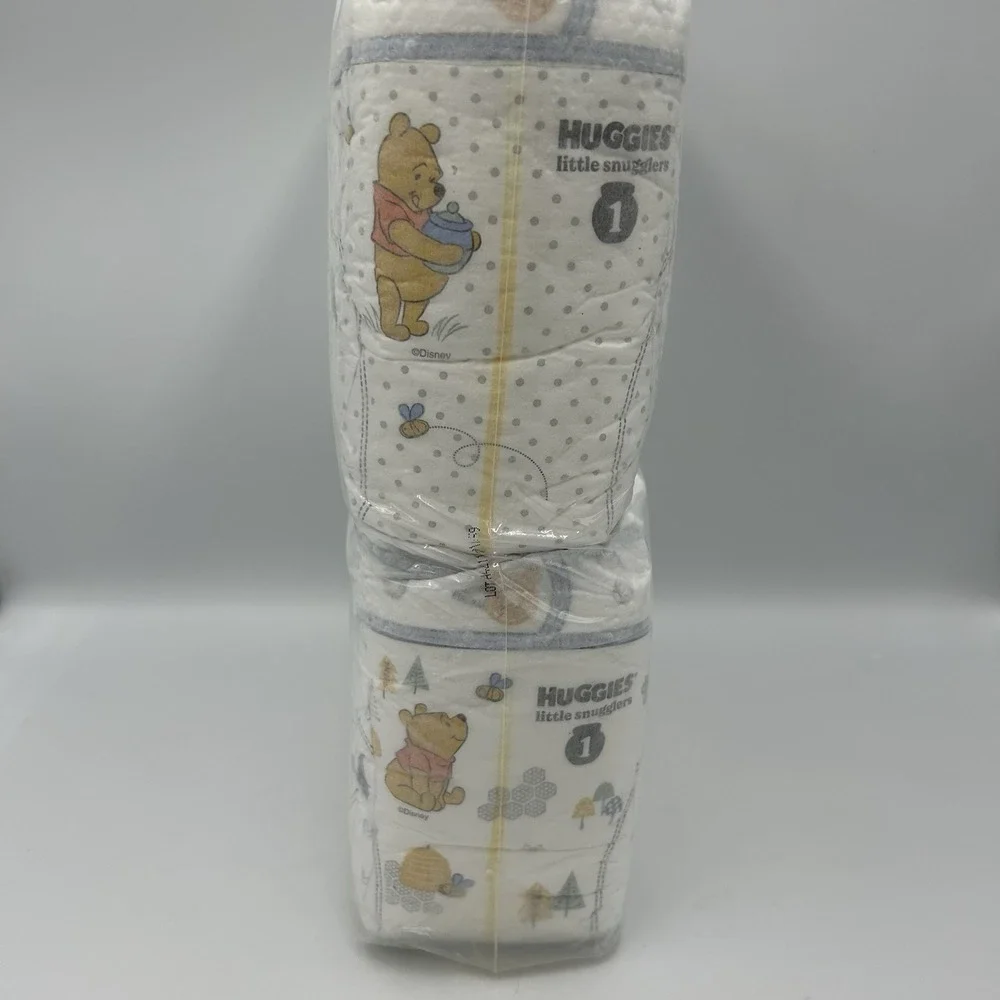 Huggies Little Smugglers Winnie The Pooh Diapers Size‎ 1 NEW